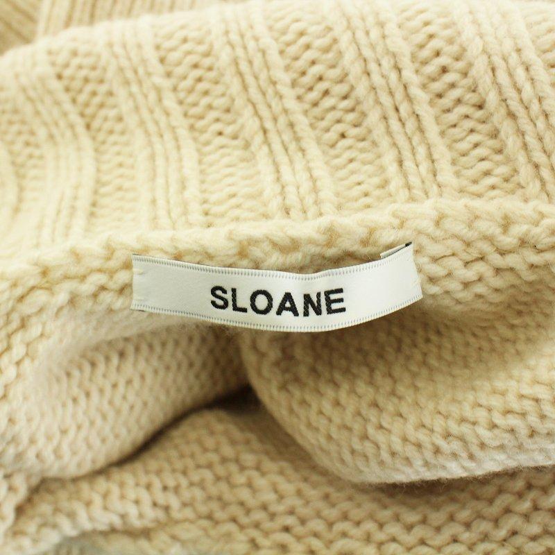 スローン SLOANE eclat別注 ジーロンラム カシミヤ ニット セーター  