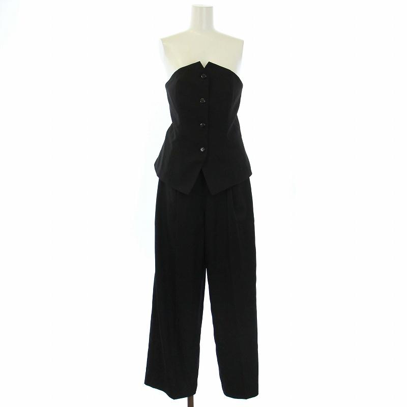 ラグナムーン LagunaMoon 23AW LADYベストドッキングベアパンツドレス  