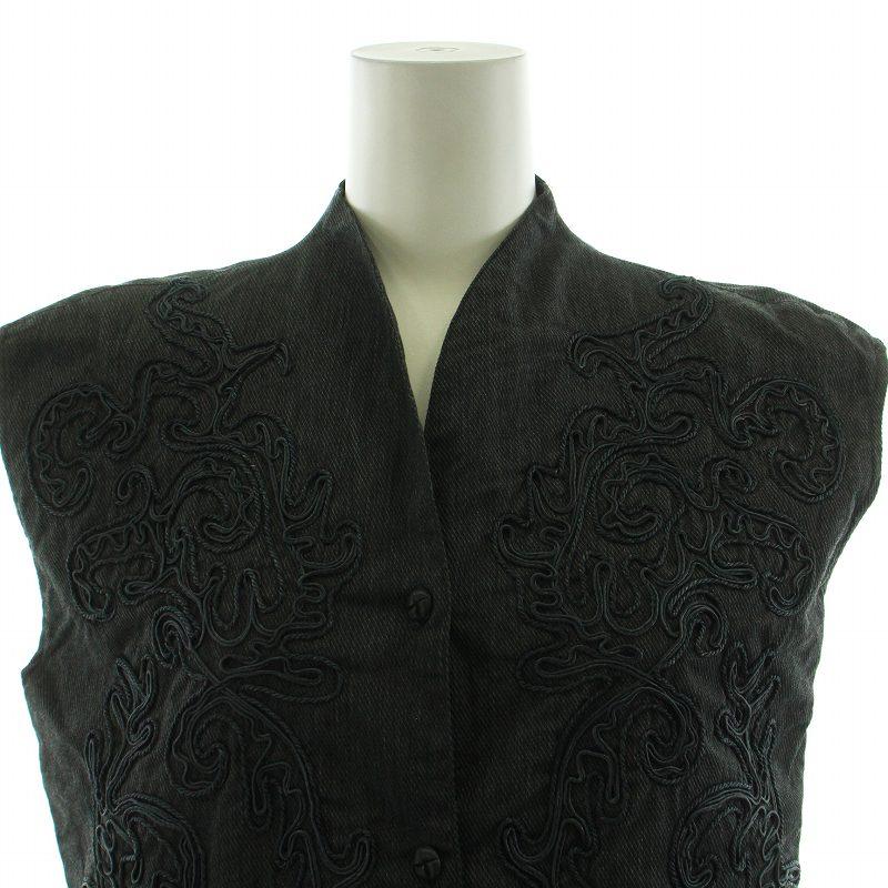 AMERI アメリヴィンテージブラウスCODE EMBROIDERY TOP - ノースリーブ