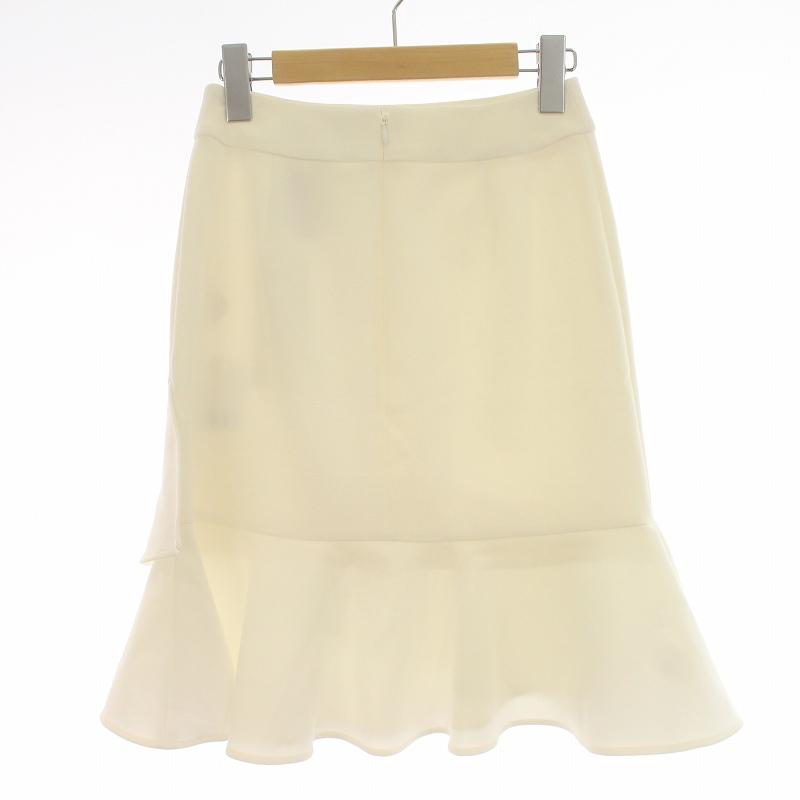 未使用品 ヨーコチャン YOKO CHAN アシンメトリックペプラムスカート  