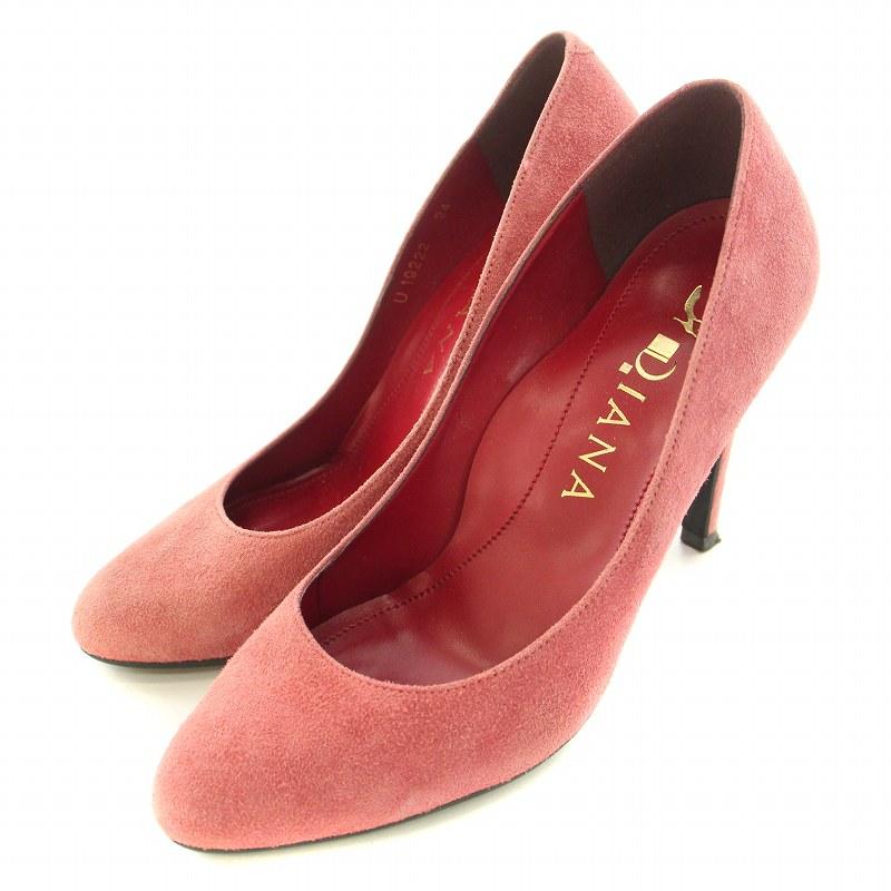 DIANA パンプス 24cm DIANA クリアパールヒールパンプス 24cm(ボックス