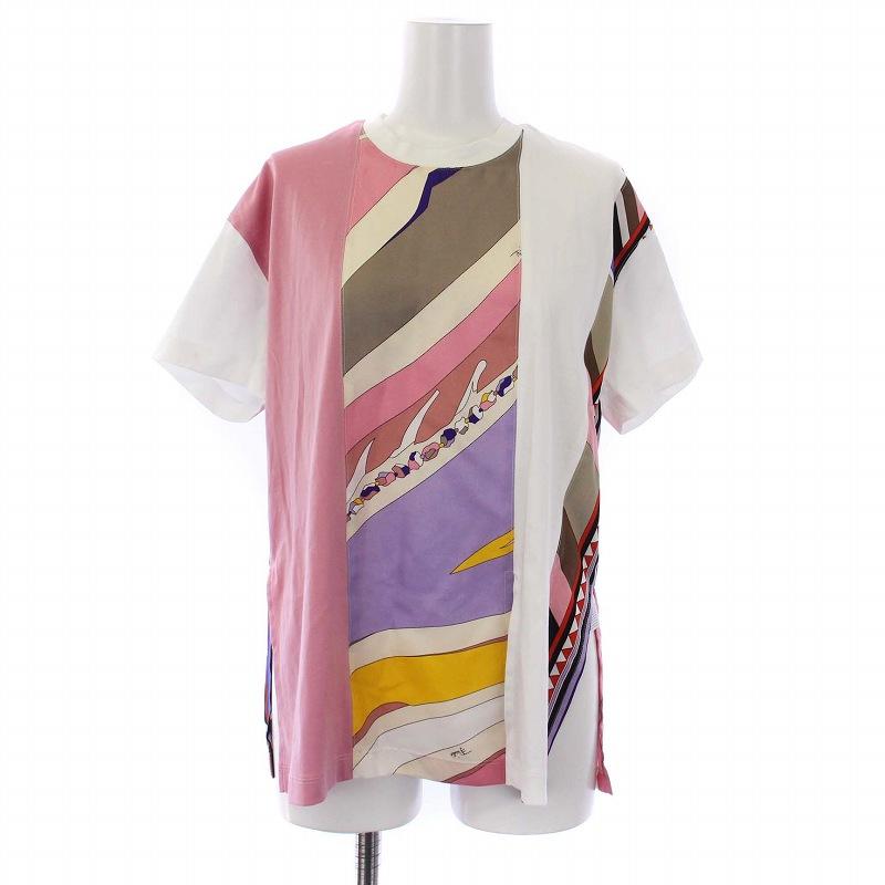 エミリオプッチ EMILIO PUCCI プッチ柄 Tシャツ カットソー 半袖 