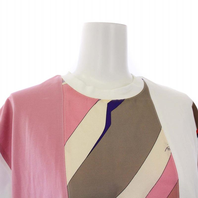 エミリオプッチ EMILIO PUCCI プッチ柄 Tシャツ カットソー 半袖 