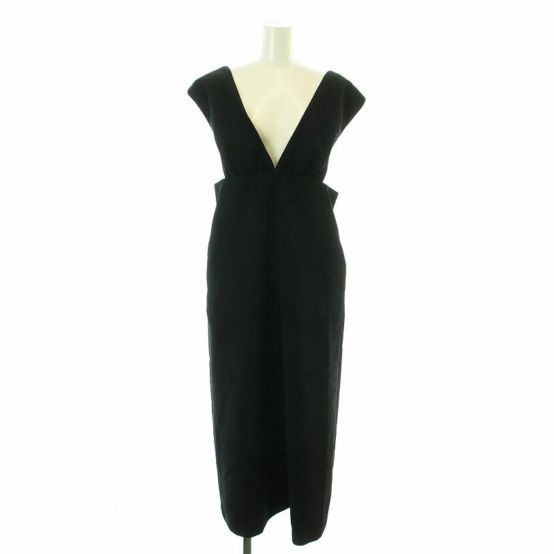 【新品タグ付】MACHATT Vネックジャンバースカート ENFOLD - 新品タグ付 マチャットMACHATT Vネックジャンパースカートの