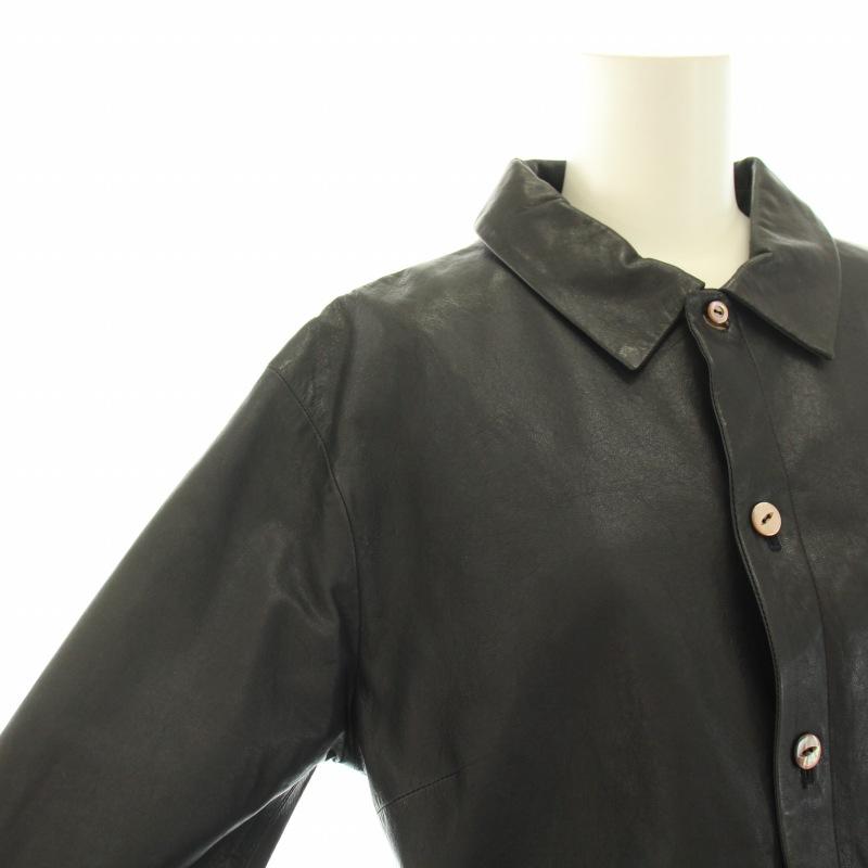 パラスパレス Pallas Palace ラムレザージャケット シャツ パラスパレス Pallas Palace ラムレザージャケット シャツ