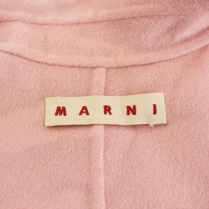 MARNI マルニ ジレ コート ロング丈 ウール アンゴラ混 カシミヤ MARNI マルニ ジレ コート ロング丈 ウール アンゴラ混 カシミヤ