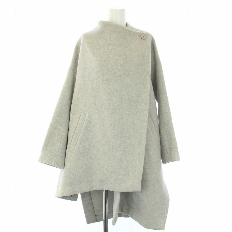 エンフォルド ENFOLD ラムウールストールコート ロング アウター  