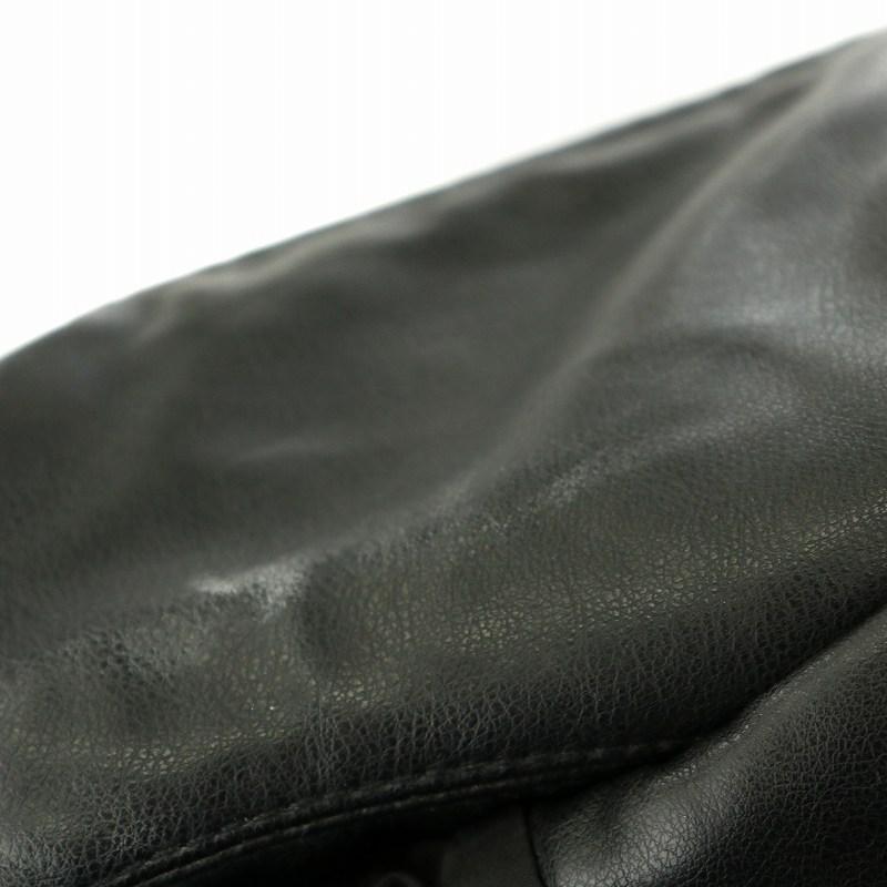 ZARA ザラ FAUX LEATHER BIKER JACKET ライダースジャケット