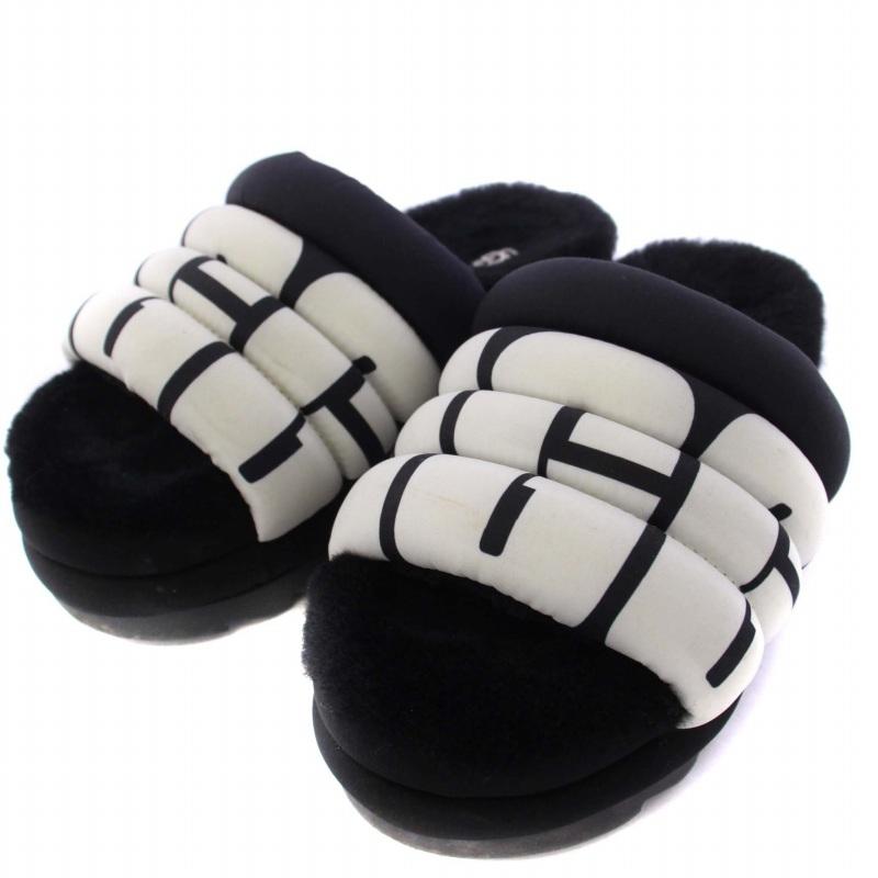 アグ オーストラリア UGG australia MAXI SLIDE LOGO サンダル 厚底 