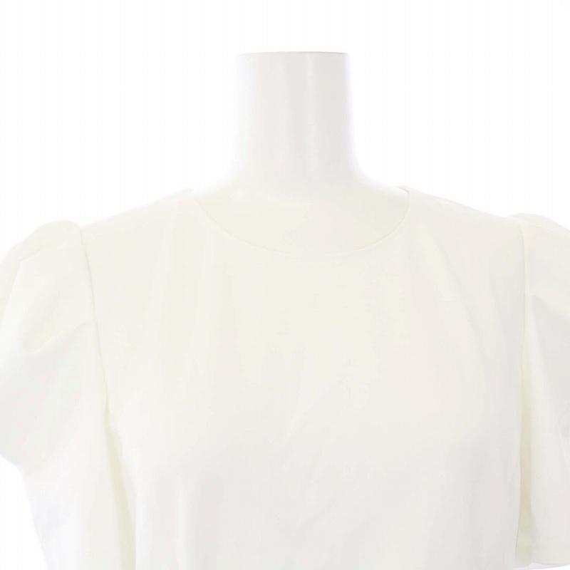 Rene ルネ 23SS ワンピース 半袖 ロング クルーネック パワー 