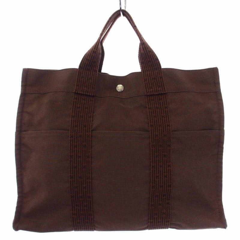HERMES エルメス エールライン　PM トートバッグ HERMES エルメス エールライントートMM トートバッグ キャンバス