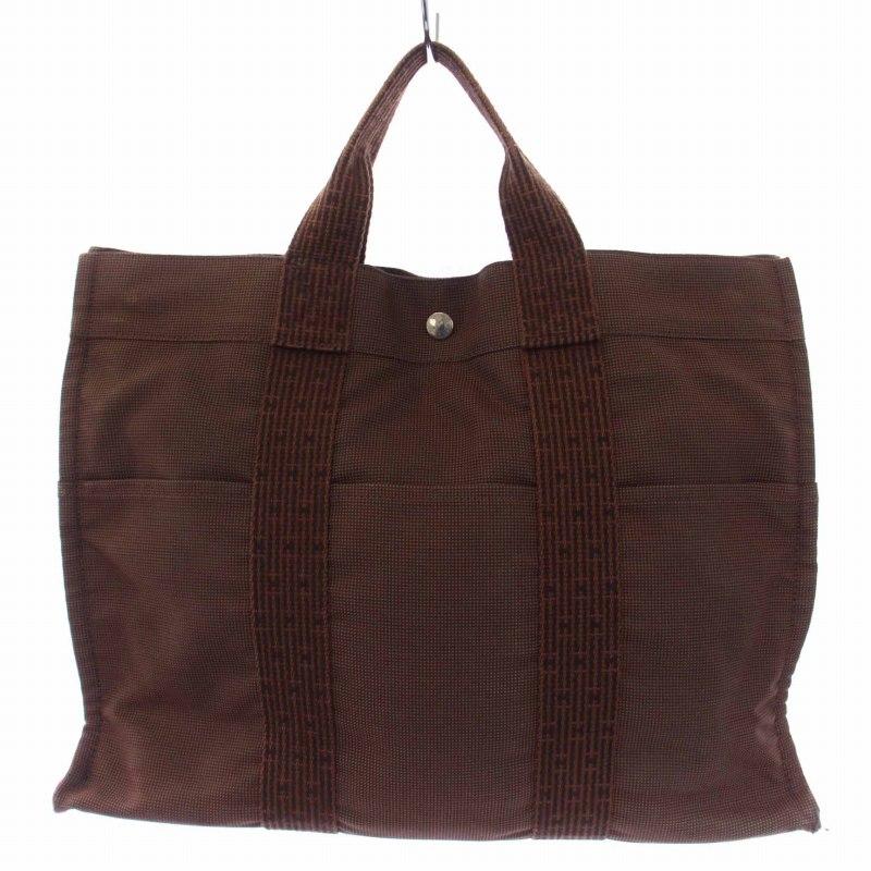 HERMES エルメス エールラインMM トートバッグ ハンドバッグ 