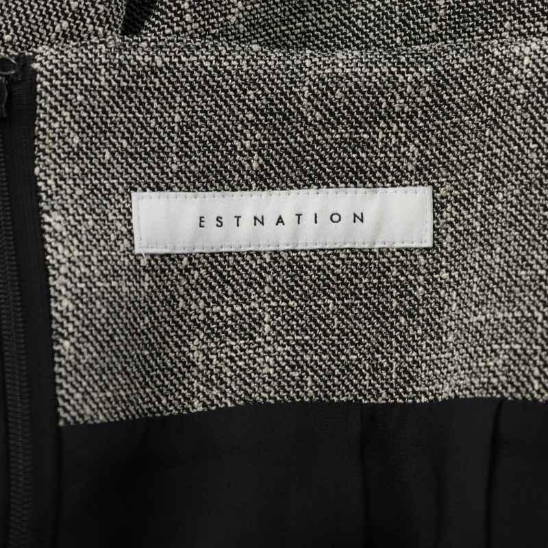 エストネーション ESTNATION 22SS ツイードタックショートパンツ 