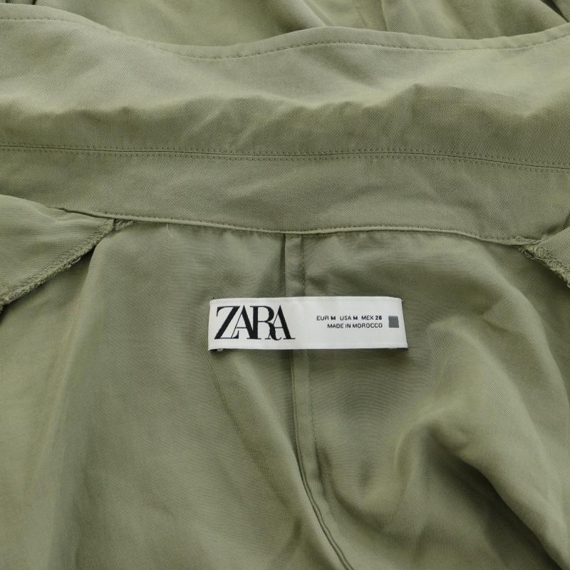 ZARA ザラ チェスターコート スプリングコート 2B M 緑 グリーン ZARA ザラ チェスターコート スプリングコート 2B M 緑 グリーン