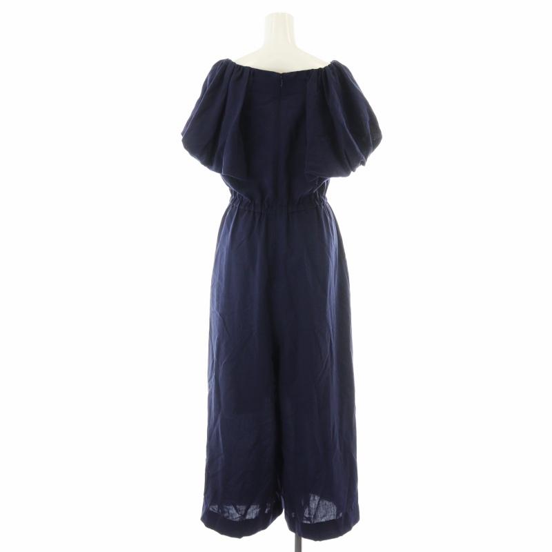 ジャスグリッティー JUSGLITTY 23SS フェイクリネンロンパース 