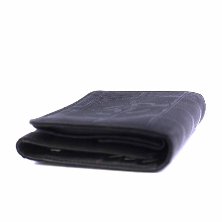 CHANEL シャネル ニュートラベルライン ココマーク 財布 ブラック CHANEL（シャネル） ニュートラベルライン ココマーク 財布 二つ折り