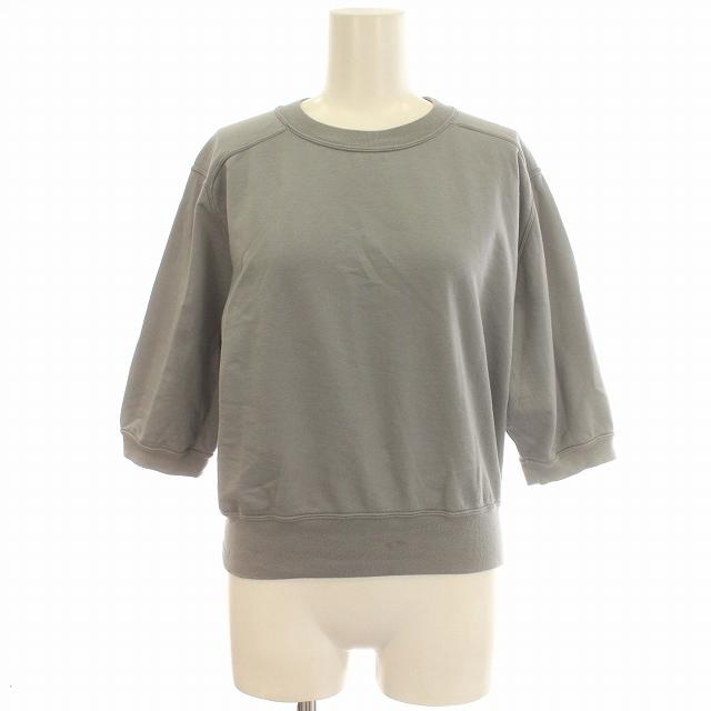 オーラリー AURALEE 24SS ELASTIC HIGH GAUGE SWEAT HALF SLEEVE 