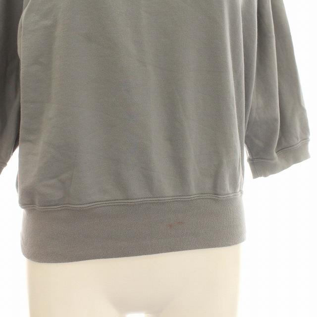 オーラリー AURALEE 24SS ELASTIC HIGH GAUGE SWEAT HALF SLEEVE 
