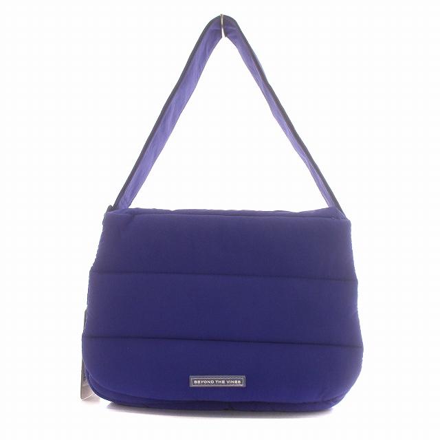 未使用品 ビヨンドザバインズ BEYOND THE VINES 中綿 ショルダーバッグ  