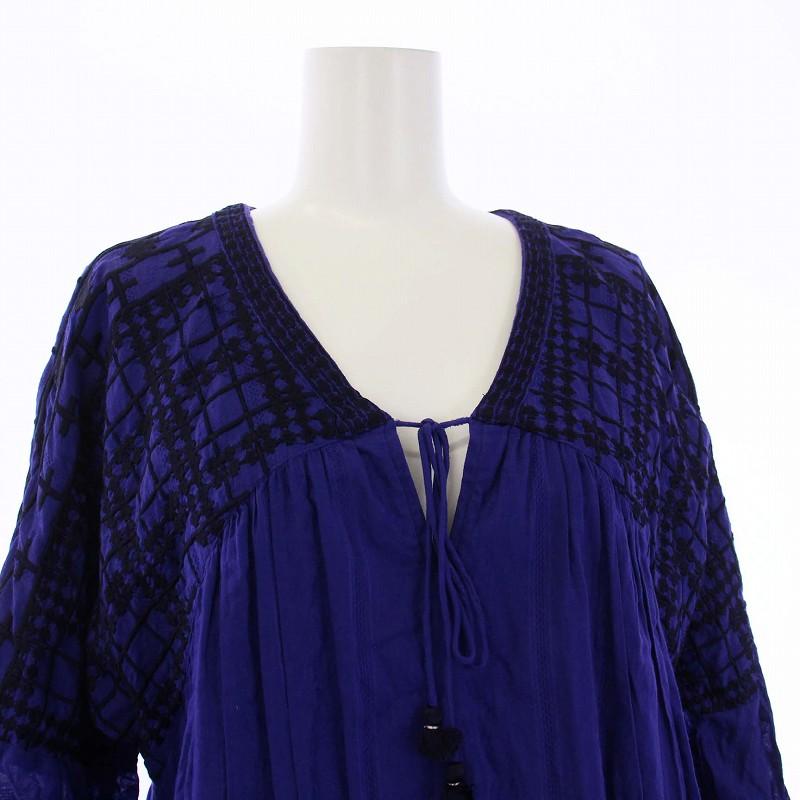 ヌキテパ NE QUITTEZ PAS! Cotton Jacquard Embroidery Dress 
