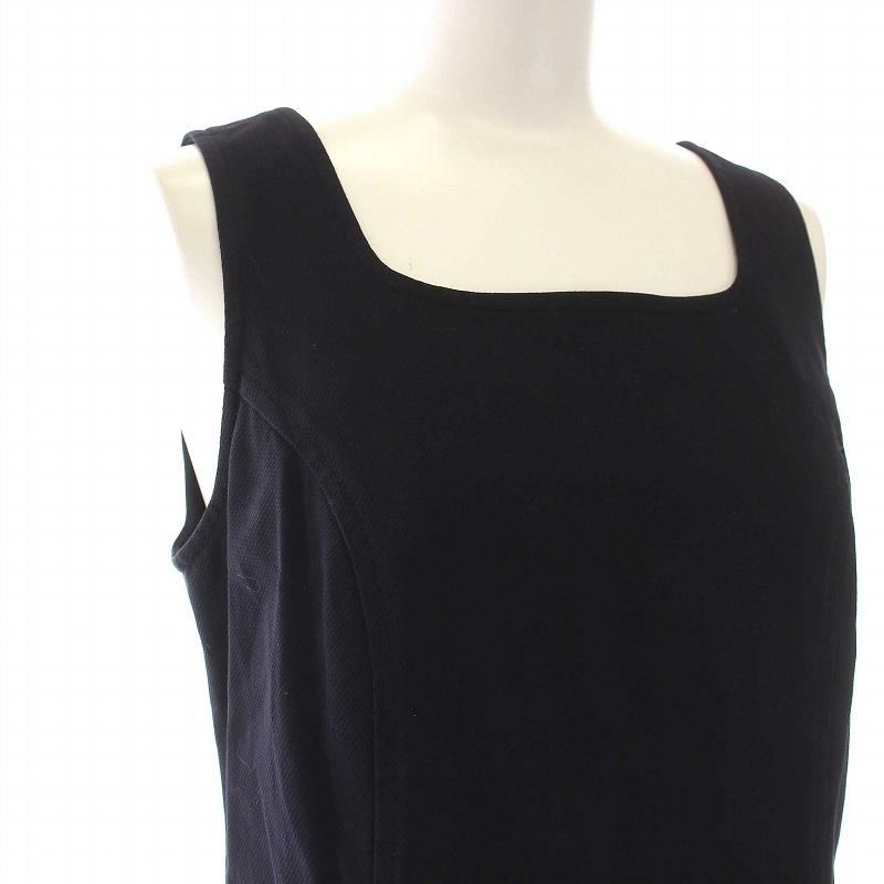 イヴサンローラン YVES SAINT LAURENT ノースリーブ ワンピース ひざ丈  