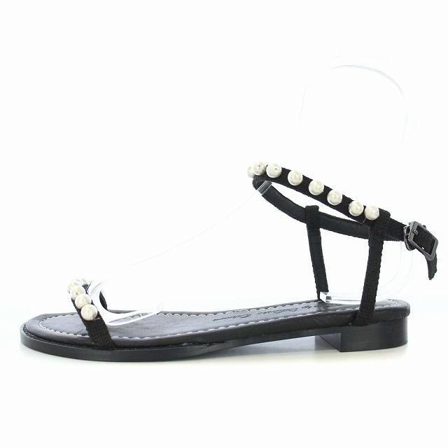 ☆お値下げ中☆TSURU BY MARIKO OIKAWA パール サンダル