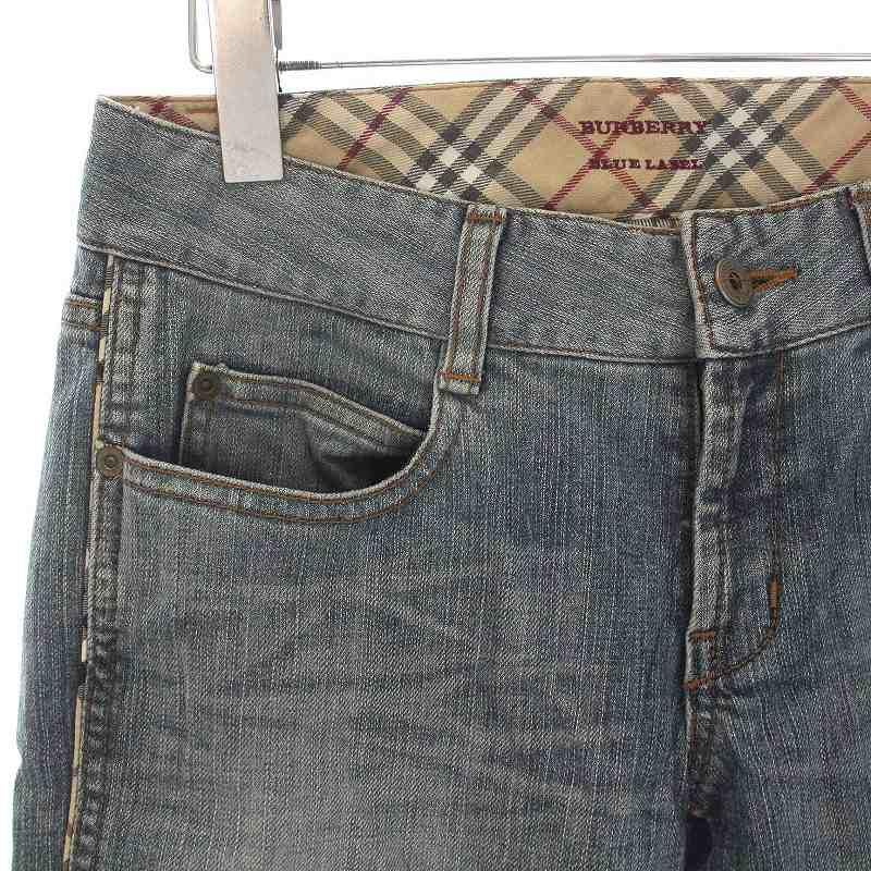 BURBERRY BLUE LABEL バーバリーブルーレーベル デニムパンツ