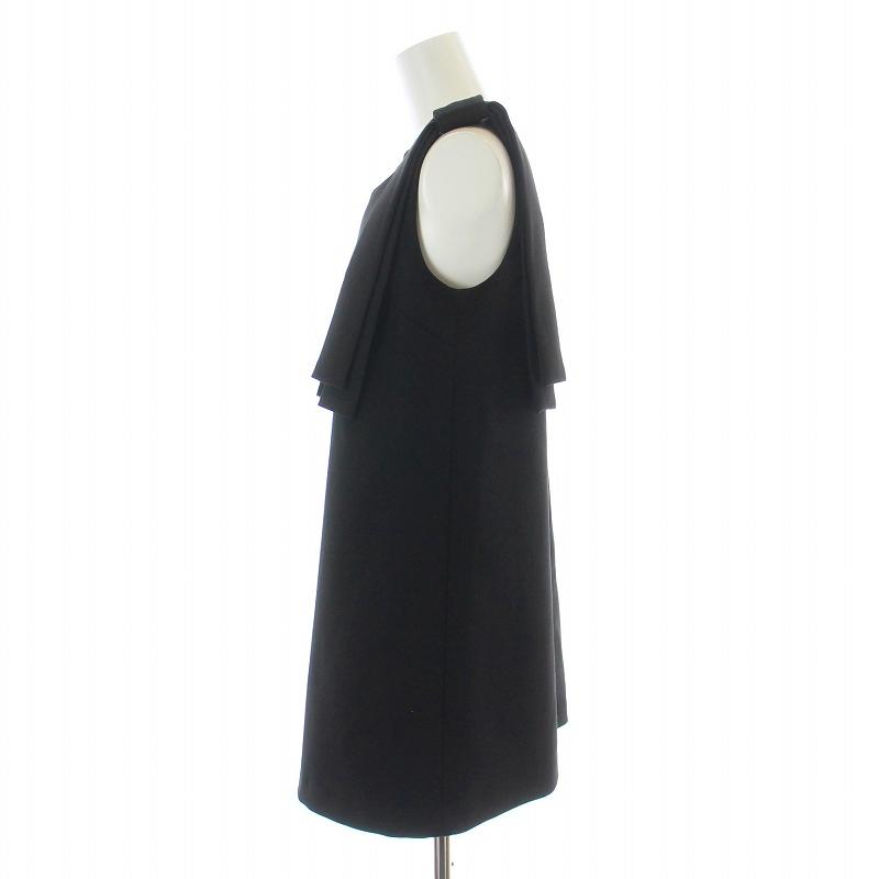 Ameri VINTAGE 23AW BONDING RIBBON VEST TOP チュニック カットソー 