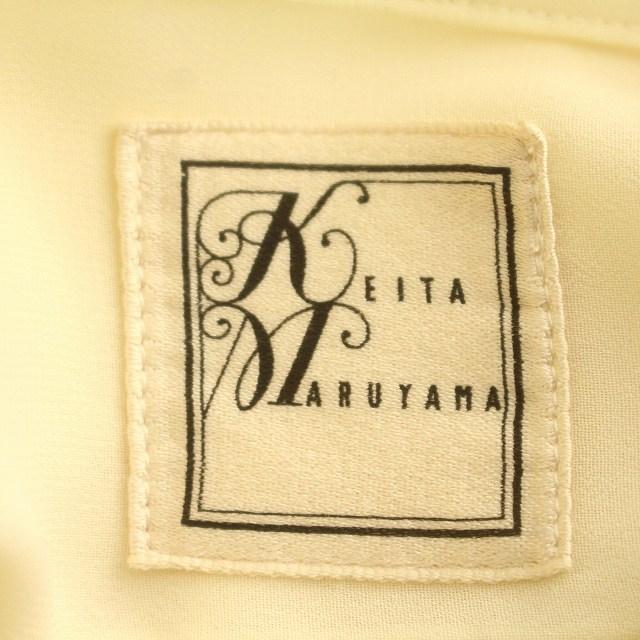 ケイタマルヤマ KEITA MARUYAMA フリル シアーシャツ ブラウス 