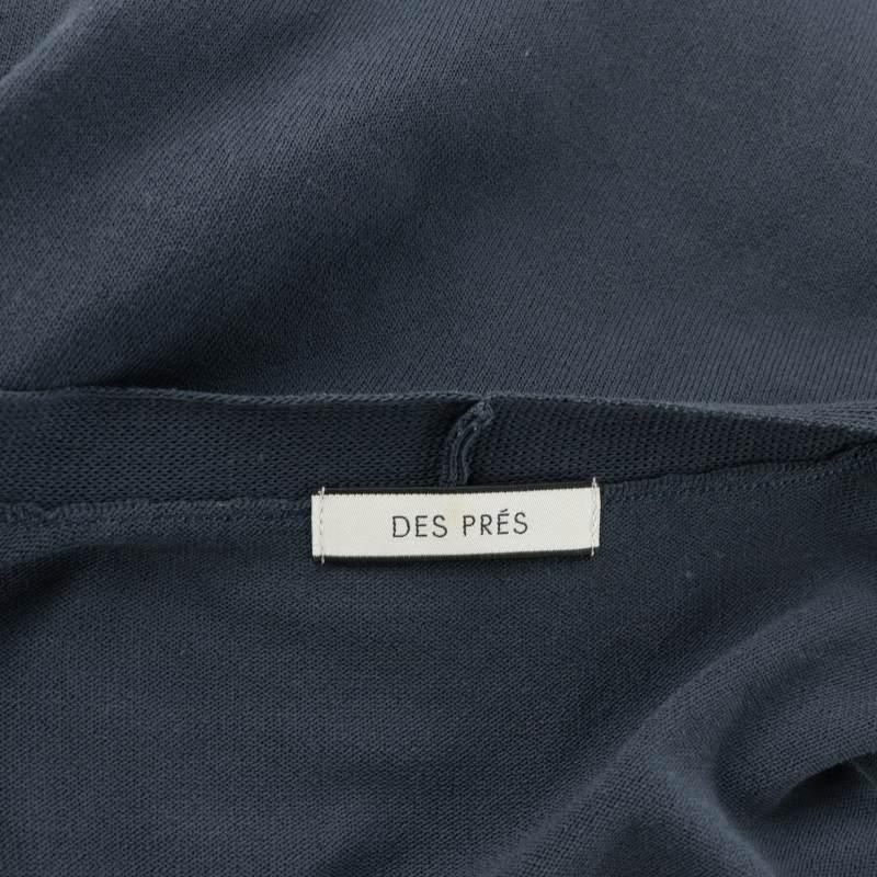 デプレ DES PRES トゥモローランド ロングカーディガン 長袖 黒 36 デプレ DES PRES トゥモローランド トッパー カーディガン ロング S