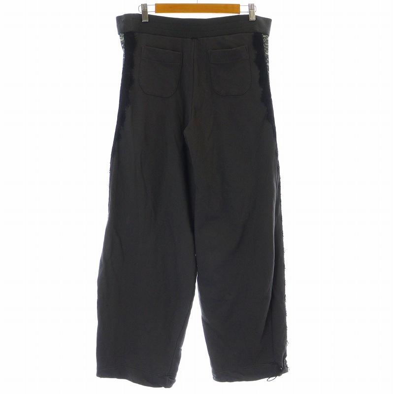 DOUBLE STANDARD CLOTHING 24AW レースパラシュートパンツ スウェット 