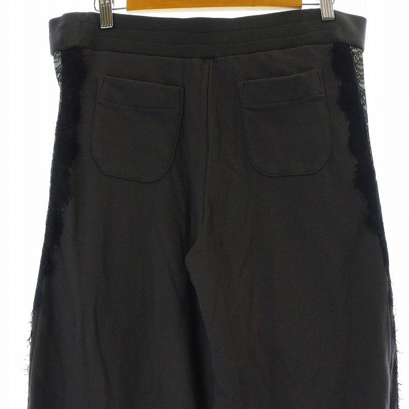 DOUBLE STANDARD CLOTHING 24AW レースパラシュートパンツ スウェット 
