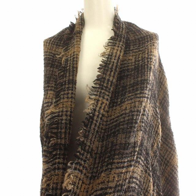 ファリエロサルティ Faliero Sarti ストール チェック柄 マフラー  