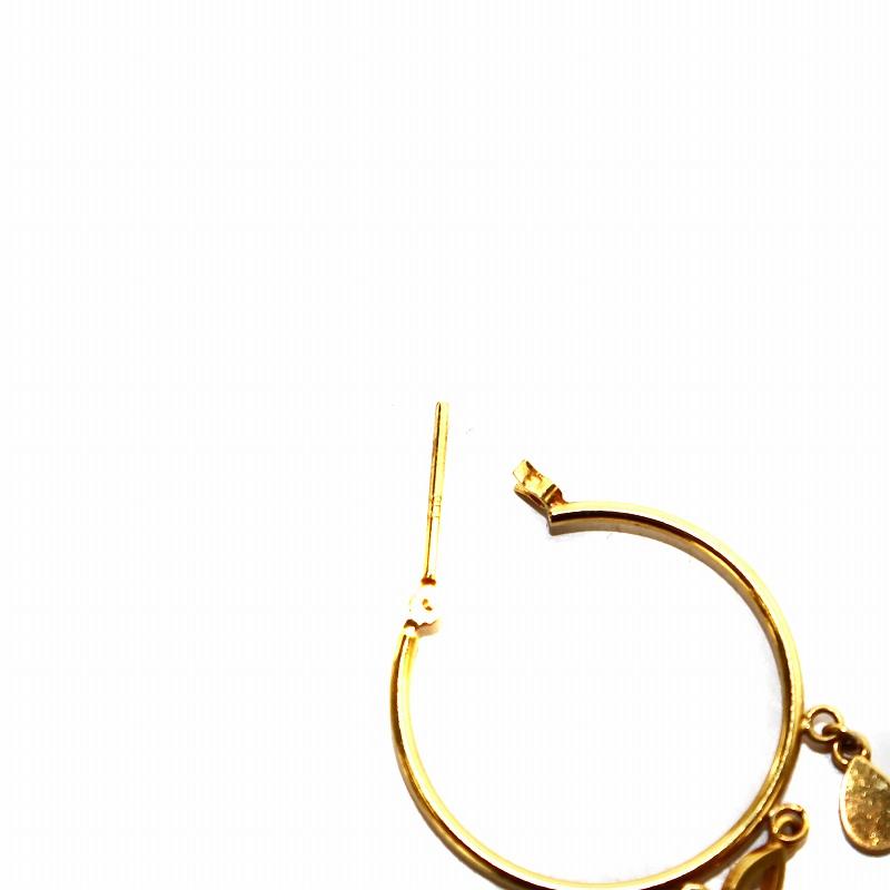 ルジアダ RUGIADA フープピアス 両耳用 K18 イエローゴールド /AN9  