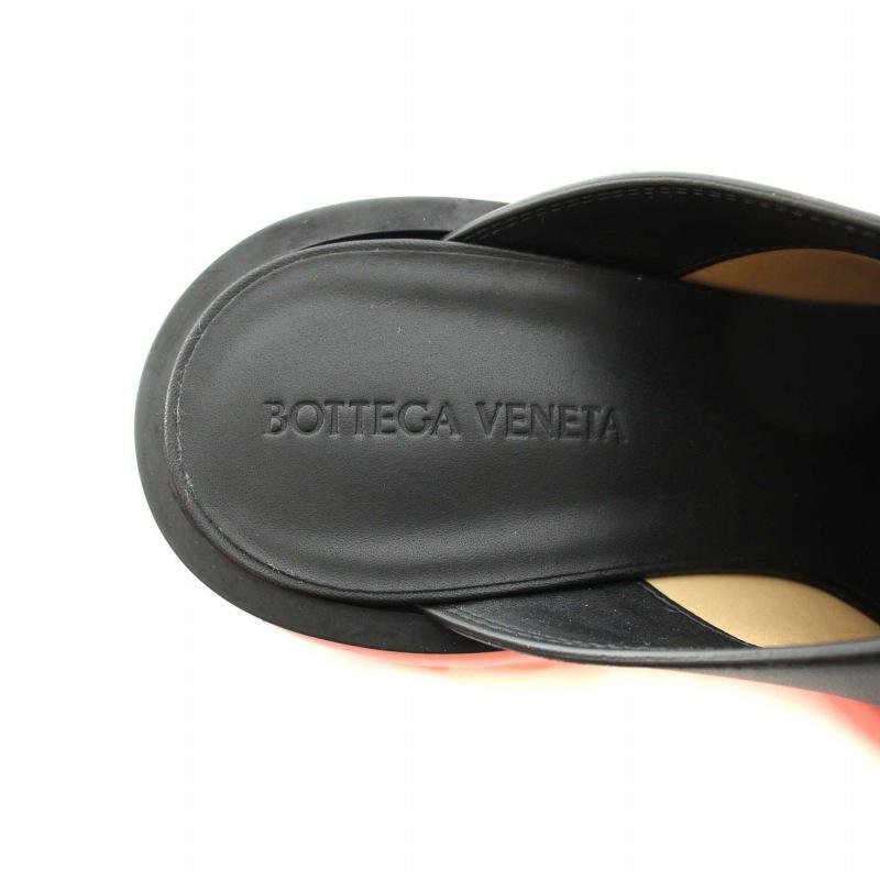 BOTTEGA VENETA FLASH LEATHER MULES CLOGS ミュール サンダル チャン  