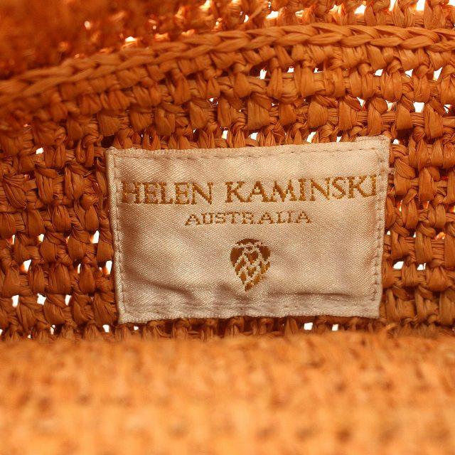 ヘレンカミンスキー HELEN KAMINSKI トートバッグ ラフィア かごバッグ  