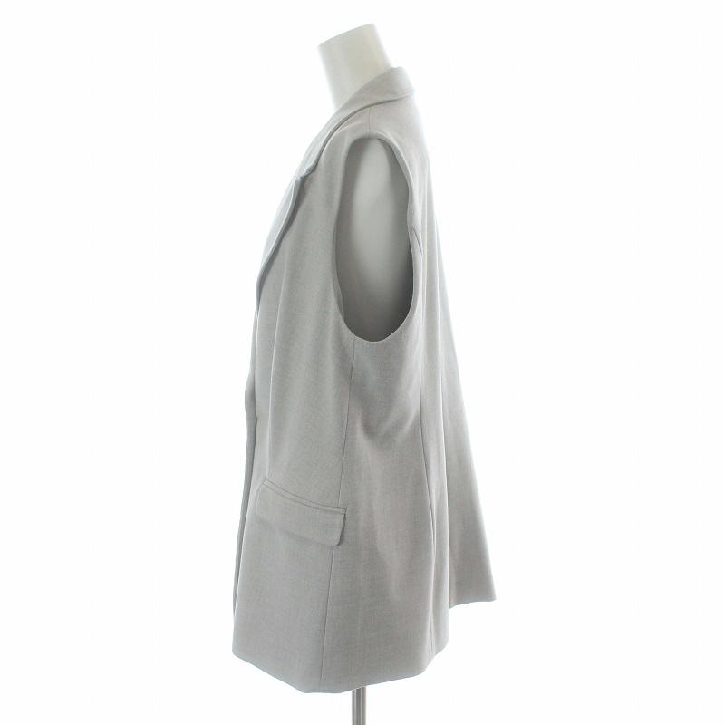 ZARA ザラ ジレ ベスト 前開き 総裏地 ダブル 2B ノーベント L ZARA ザラ ジレ ベスト 前開き 総裏地 ダブル 2B ノーベント L