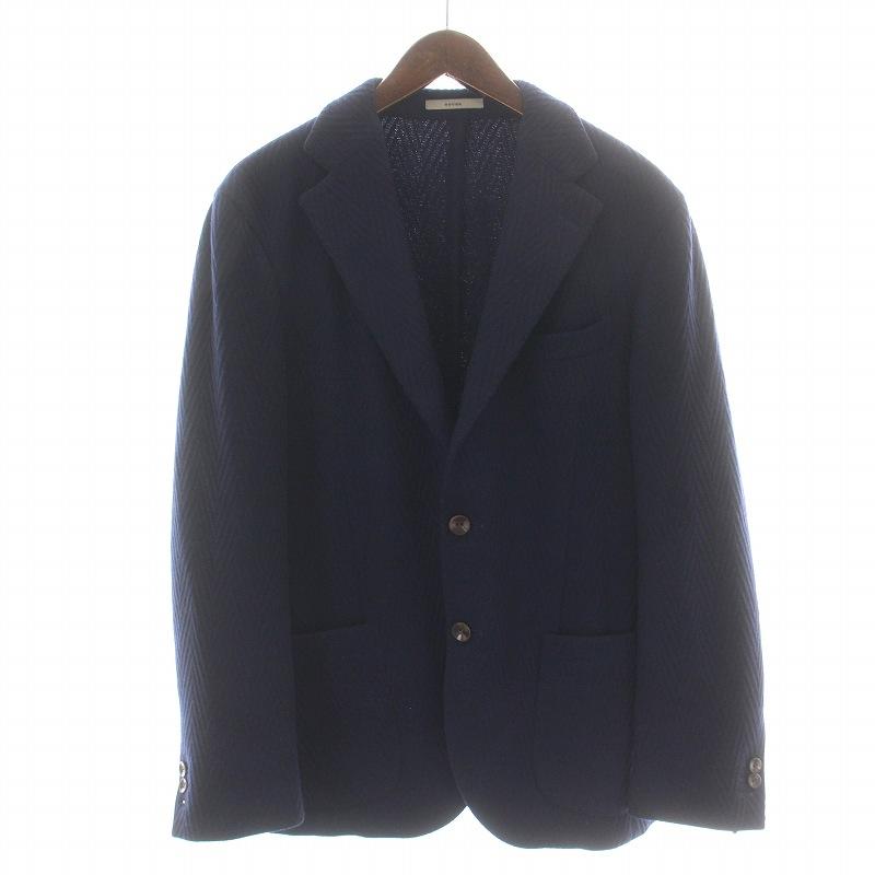 BOGLIOLI テーラードジャケット ダブル 紺ブレ ネイビー ウール