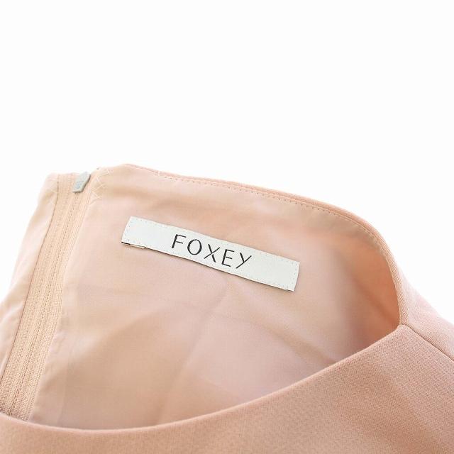 FOXEY フォクシー Dress Chypre ワンピース ノースリーブ ひざ丈  