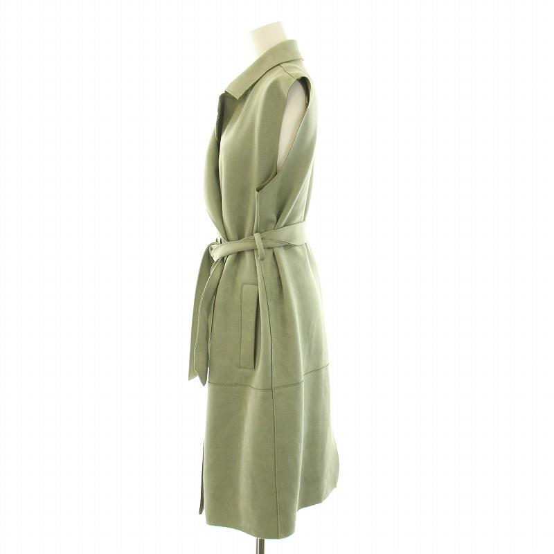 ZARA（ザラ） ロングコート アウター ノースリーブ ダブル ベルト