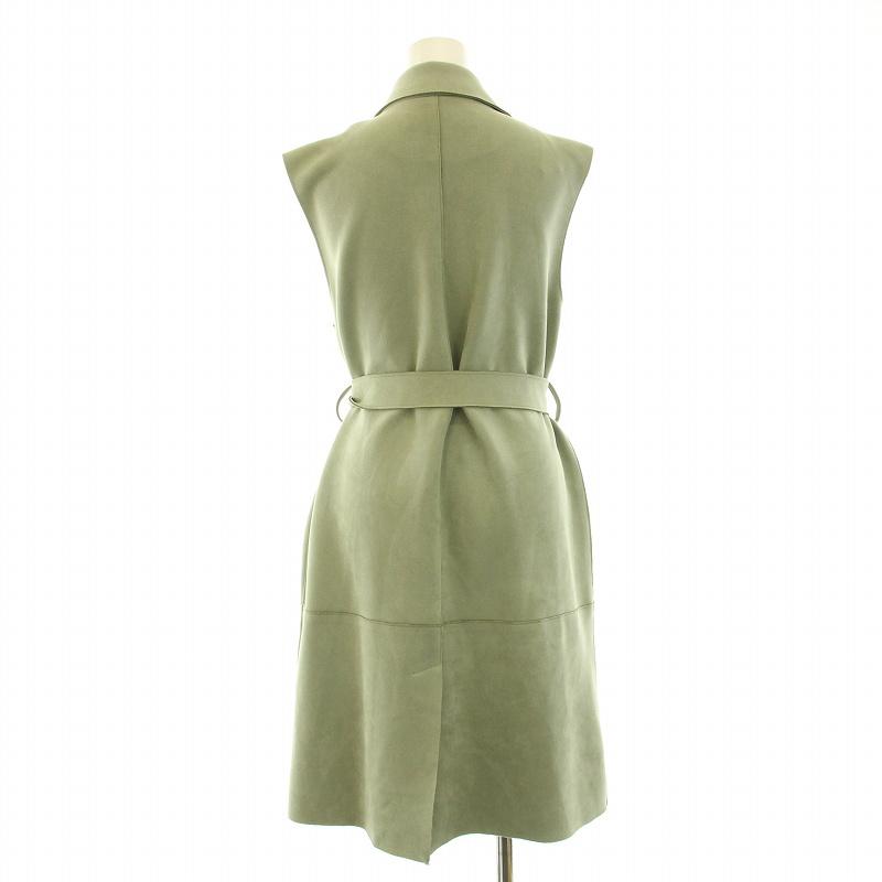 ZARA（ザラ） ロングコート アウター ノースリーブ ダブル ベルト