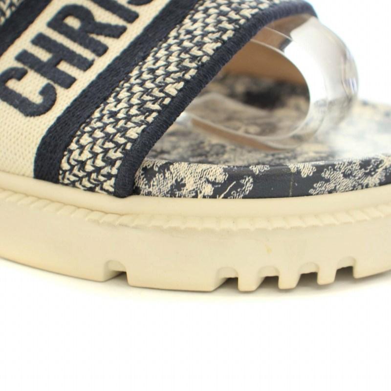 良品】クリスチャンディオール・サンダル・エスパドリーユ・ロゴ