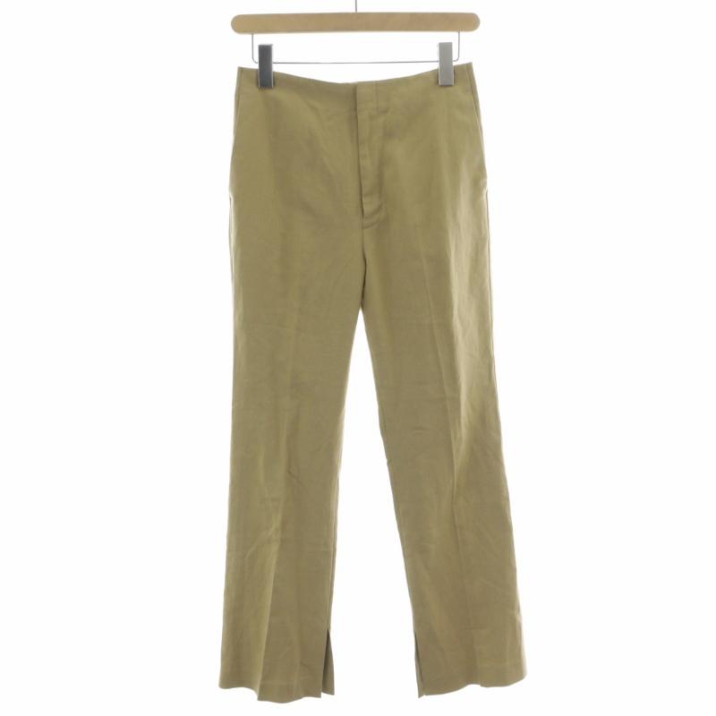 プラージュ Plage 21SS スラブサイドスリットパンツ2 スラックス プラージュ Plage 21SS スラブサイドスリットパンツ2 スラックス