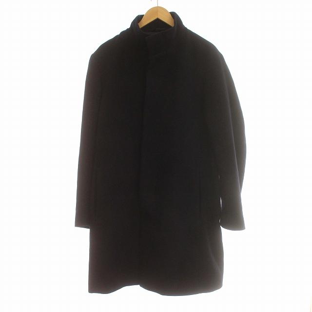 テットオム TETE HOMME スタンドカラーコート カシミヤ混 ロング 