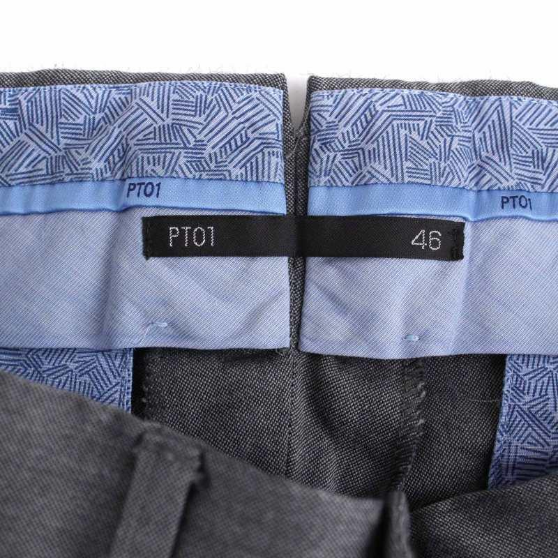 ピーティーゼロウーノ PT01 PREPPY FIT STRETCH スラックスパンツ ジップフライ ウール 46 M グレー /BM メンズ : 081-102409170286 : ブランド古着販売のベクトル - 通販 - Yahoo!ショッピング ピーティーゼロウーノ PT01 PREPPY FIT STRETCH スラックスパンツ ジップフライ ウール 46 M グレー /BM メンズ : 081-102409170286 : ブランド古着販売のベクトル - 通販 - Yahoo!ショッピング