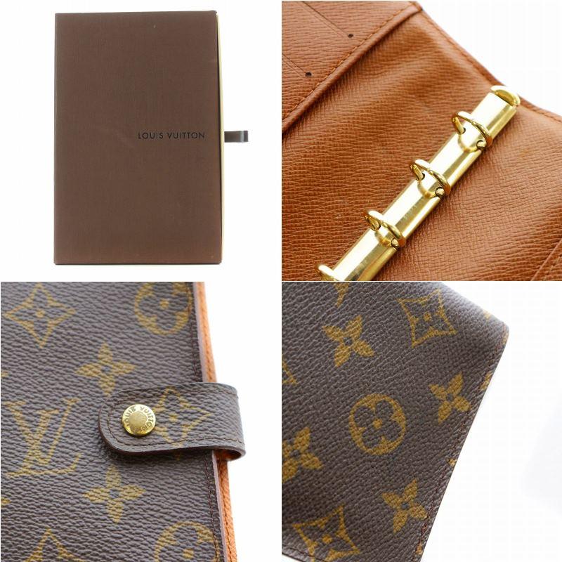 ルイヴィトン LOUIS VUITTON モノグラム アジェンダPM 手帳カバー