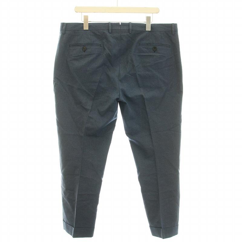 エトロ ETRO テーパードパンツ スラックス ジップフライ 56 XXL  