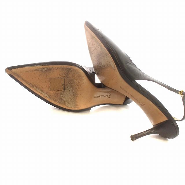 BOTTEGA VENETA ボッテガヴェネタ パンプス ストラップ ポインテッド  