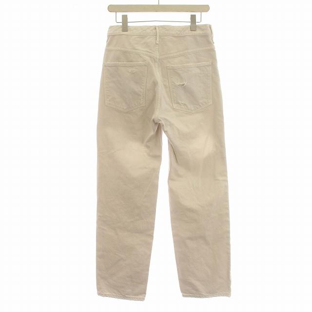 upper hights for cote ベージュデニムパンツ　23インチ upper hights for cote ベージュデニムパンツ 23インチ - メルカリ