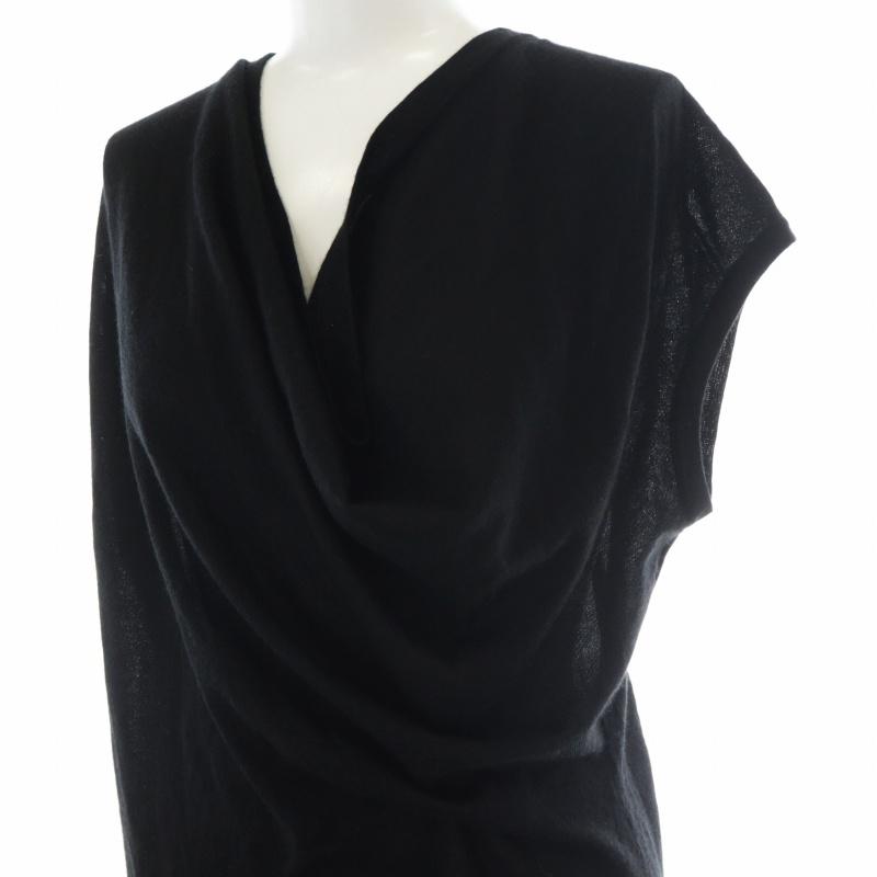 DEREKLAM デレクラムノースリーブカシミヤカットソー